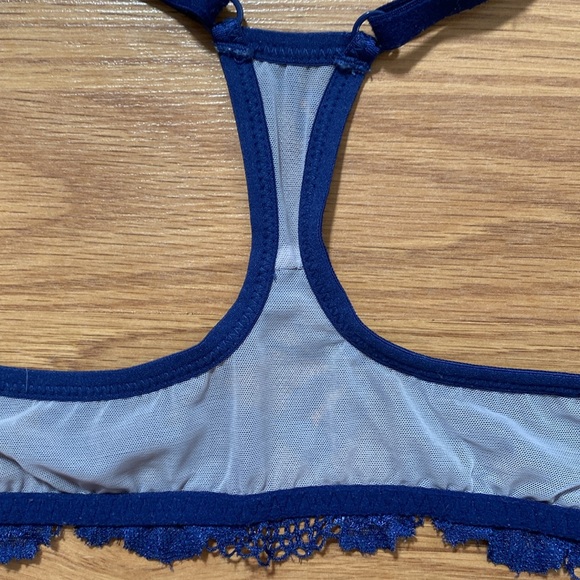 ❤️ Victoria’s Secret Body By Victoria Racerback Demi Lace Bra 34C - Picture 8 of 8